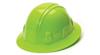 PYHP24131 - Hi-Visibility Green 4-Point Ratchet Suspension Full Brim Hard Hat (12/Box, 24/Case)