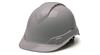 PYHP44112V - Gray Vented 4-Point Ratchet Suspension Ridgeline Hard Hat (16/Box, 32/Case)