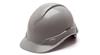 PYHP44112 - Gray 4-Point Ratchet Suspension Ridgeline Hard Hat (16/Box, 32/Case)