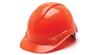 PYHP44141 - Hi-Visibility Orange 4-Point Ratchet Suspension Ridgeline Hard Hat (16/Box, 32/Case)