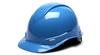 PYHP44162 - Light Blue Vented 4-Point Ratchet Suspension Ridgeline Hard Hat (16/Box, 32/Case)
