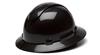 PYHP54111 - Black 4-Point Ratchet Suspension Ridgeline Full Brim Hard Hat (12/Box, 24/Case)