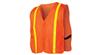PYRV120 - One-Size Fits Most Hi-Visibility Orange Safety Vest (12/Box, 144/Case)