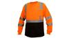 PYRLTS3120BL - Large Hi-Visibility Orange Long Sleeve T-Shirt (50/Case)