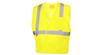 PYRVHL2510BRDL - Large Hi-Visibility Lime Safety Vest W/ 5-Point Dring (50/Case)
