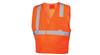 PYRVHL2520BRDL - Large Hi-Visibility Orange Safety Vest W/ 5-Point Dring (50/Case)