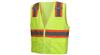 PYRVZ2310L - Large Hi-Visibility Lime All Mesh Safety Vest (50/Case)