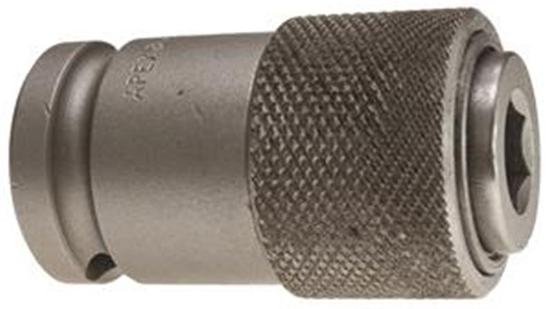 QR-508 - 1/4 Inch to 1/2 Inch Female Square Drive Bit Holder, Quick Releasing Chuck