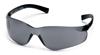 S2520S - Gray Ztek Safety Glasses W/ Rubber Temple Tips (12/Box, 300/Case)