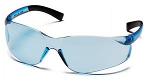 S2560S - Infinity Blue Ztek Safety Glasses W/ Rubber Temple Tips (12/Box, 300/Case)