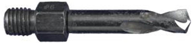 SC130-25816S - #16 (.1770) Cobalt Threaded Shank Adapter Drill- Stub 9/16 OAL