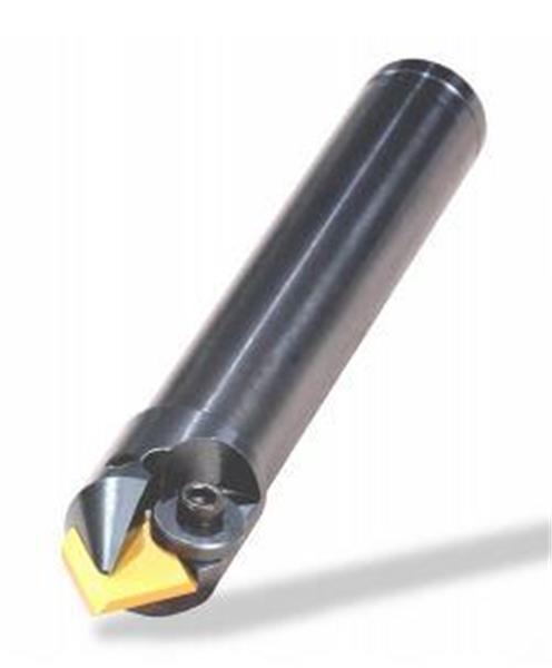 SDCS-902 - 3/4 Inch Shank, 90° Included, Indexable Spot Drill Holder