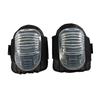 SRS-291-130 - One Size Fits All Clear Flat Cap Gel Knee Pads