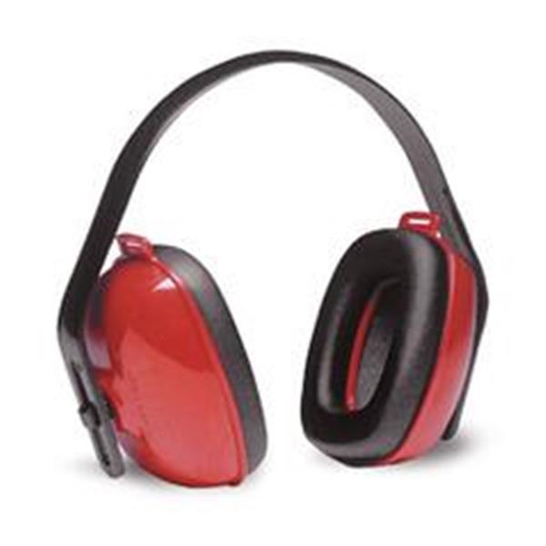 QM24PLUS - 25 dB NRR Red Over-the-Head QM24+ Earmuffs