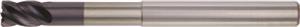 TF4VN513005 - 1/2 x 5/8 x 2-1/4 x 4 Inch Solid Carbide, TiAlN, 4-Flute Finisher/Rougher End Mill