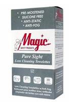TW100D - Magic Pure Sight Anti-Fog Lens Cleaning Towlettes (100 per Box)