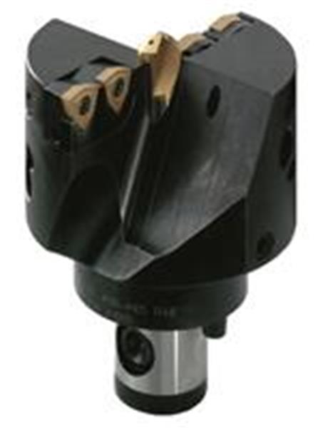 V4640851 - 3.346 Inch Max Drill Diameter, ABS50T Head Connection, 4 Nonpilot Inserts, 0.63 Inch Pilot Diameter, KOMET KUB® V464 Indexable Drill Head