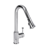 AMER 4332.300.002 - American Standard 4332.300.002 Pull Down Kitchen Faucet, Pekoe&trade;, 2.2 gpm Flow Rate, Polished Chrome, 1 Handles, 1 Faucet Holes, Import