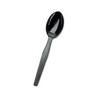 Dixie SmartStock Plastic Cutlery Refill, Spoons, Black, 40/Pack, 24 Packs/Carton