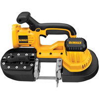 DEWA DCS370B - DeWALT DCS370B Heavy Duty Portable Cordless Band Saw, 2-1/2 in Cutting, 32-7/8 in L Blade, 18 VDC, Ni-Cd Battery, Tool Only