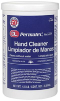 Permatex Hand Cleaner, 4 lbs, Can, Cream