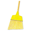 Boardwalk? Angler Broom, Plastic Bristles, 53" Wood Handle, Yellow