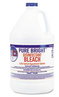  Liquid Bleach, 1gal Bottle, 6/Carton