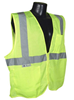 Radians Radwear Class 2 Economy Safety Vest with Zipper Closure