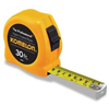 Komelon The Professional 4930 Measuring Tape, 1 in W x 30 ft L Blade, Steel, ft/in, 1/16 in
