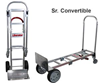 Richards Supply Convertible Hand Truck, 500 to 600 lbs (Upright);1000 to 1200 lbs (Down) (Load)