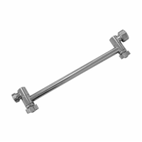 JONE S01-039 - Jones Stephens S01039 Heavy Adjustable Shower Arm, 10 in L x 1/2 in W, Brass