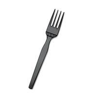 Dixie SmartStock Plastic Cutlery Refill, Forks, Black, 40/Pack, 24 Packs/Carton