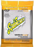 Sqwincher Powder Pack Dry Mix Sports Drink Mix, 47.66 oz Pack, Powder, 5 gal, Tropical Cooler