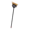 O-Cedar Commercial MaxiPlus Professional Angle Broom, Polystyrene Bristles, 51" Handle, Black, 4/CT