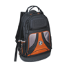 KLEI 55421BP-14 - Klein Tradesman Pro 55421BP-14 Tool Backpack, Polyester, Black/Orange