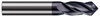 HAR 788208-C6 - 0.1250" (1/8) Cutter DIA x 0.5000" (1/2) Length of Cut x 82° included Carbide Helical Tip Drill/End Mill, 4 Flutes, AlTiN Nano Coated