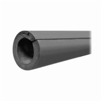 JONE I80-118 - Jones Stephens I80118 Double Stick Pipe Insulation, 1-1/8 in IPS, 216 ft L x 3/8 in THK Wall, 1.8 R Factor, Rubber, Domestic