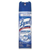 LYSOL Brand Power Foam Bathroom Cleaner, 24oz Aerosol, 12/Carton