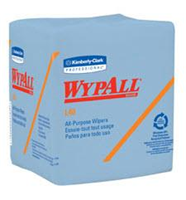 WypAll* L40 America's Favorite General Purpose Wiper, 12 in W, 56 Units, DRC, Blue