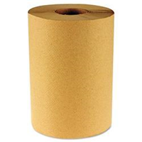 Boardwalk? Hardwound Paper Towels, Nonperforated 1-Ply Natural, 800 ft, 6 Rolls/Carton