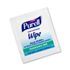 Gojo? Purell? Hand Sanitizing Wipe, 2.38 x 2.03 x 0.13 in, 0.13 in (THK), Cloth;Ethyl Alcohol (Chemical Compound)