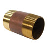 JONE N31-004 - Jones Stephens N31004 Pipe Nipple, 3 in x 3 in L, Brass