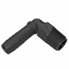 JONE I10-035 - Jones Stephens I10035 Combination 90 deg Elbow, 1/2 in, Insert x MNPT, Polypropylene