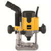 DEWA DW621 - DeWALT DW621 Heavy Duty Plunge EVS Router, Trigger Switch, 1/4 in, 1/2 in in Chuck, 8000 to 24000 rpm Speed, 2 hp, 120 VAC