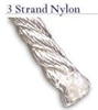 TYTAN NYLON .750 Twisted Rope, 3/4 in Dia x 600 ft, Nylon