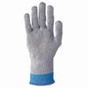 WELLS LAMONT 815-134527 Cut-Resistant Glove, Medium, Gray/Blue, Whizard? Silver Talon?