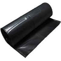 Grip Rite 1020100B Heavy Duty Plastic Sheeting, 20 ft W x 100 ft L, 10 mil Thk, Polyethylene, Black