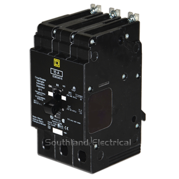 Square D EDB34100 3 pole 100 amp 480v circuit breaker BRAND NEW with Warranty 