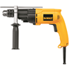 DEWA DW505 - DeWALT DW505 Dual Range Heavy Duty Lightweight VSR Hammer Drill, 1/2 in Keyed Chuck, 120 VAC, 13 in OAL, Tool Only