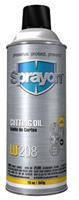 Sprayon SC0208000 Cutting Oil, 16 oz Aerosol Can, Petroleum, Liquid, Amber